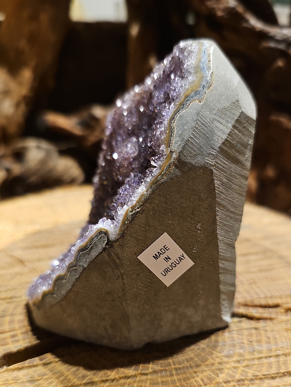 Natural Amethyst Cutbase Display - Picture 5 of 13